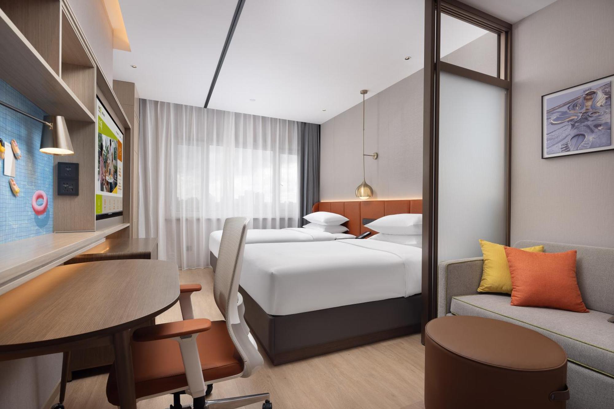 Home2 Suite By Hilton Harbin Central Street Buitenkant foto