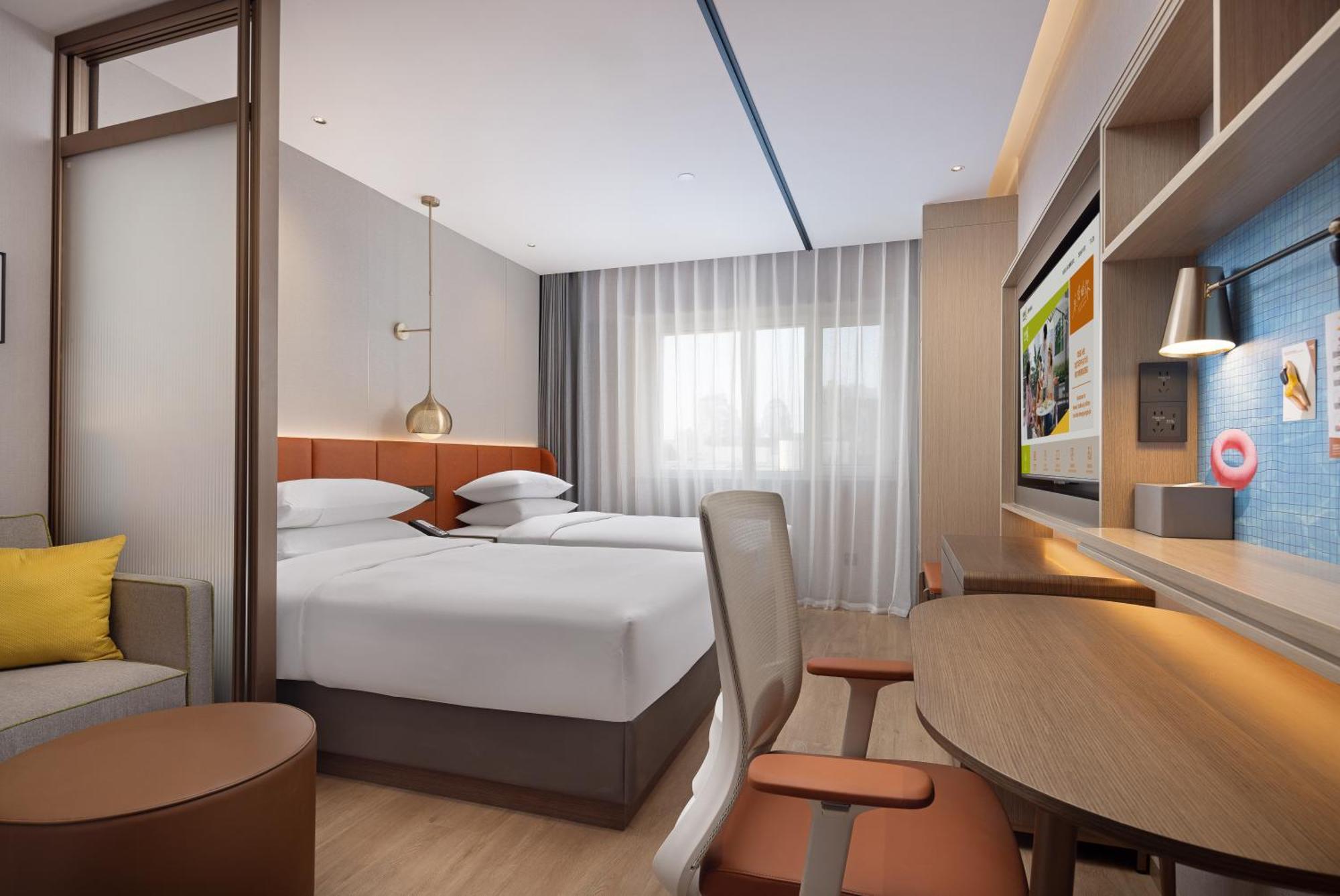 Home2 Suite By Hilton Harbin Central Street Buitenkant foto